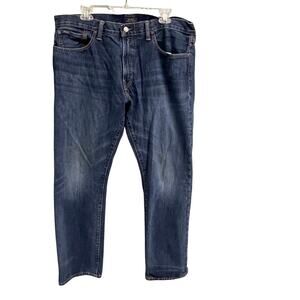 Polo Ralph Lauren Jeans Size 36X30 Classic Straight Mens Denim Dark Wash
